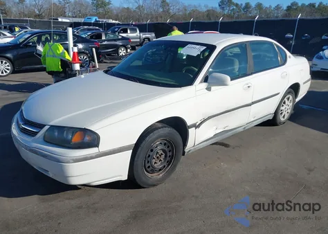 2003 Chevrolet Impala из США, поврежденный, VIN 2G1WF52E339236532